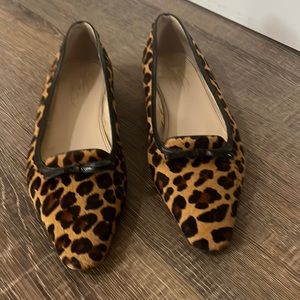 Talbots calf hair flats 8.5